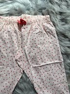 Nwot’s Boden Pink & Red Heart Cropped Lounge Bottoms - Girls 9 - 10 Years - Little Ones Preloved. Second Hand Children's & Preloved Baby, Kids, Girls & Boys Clothes. UK online