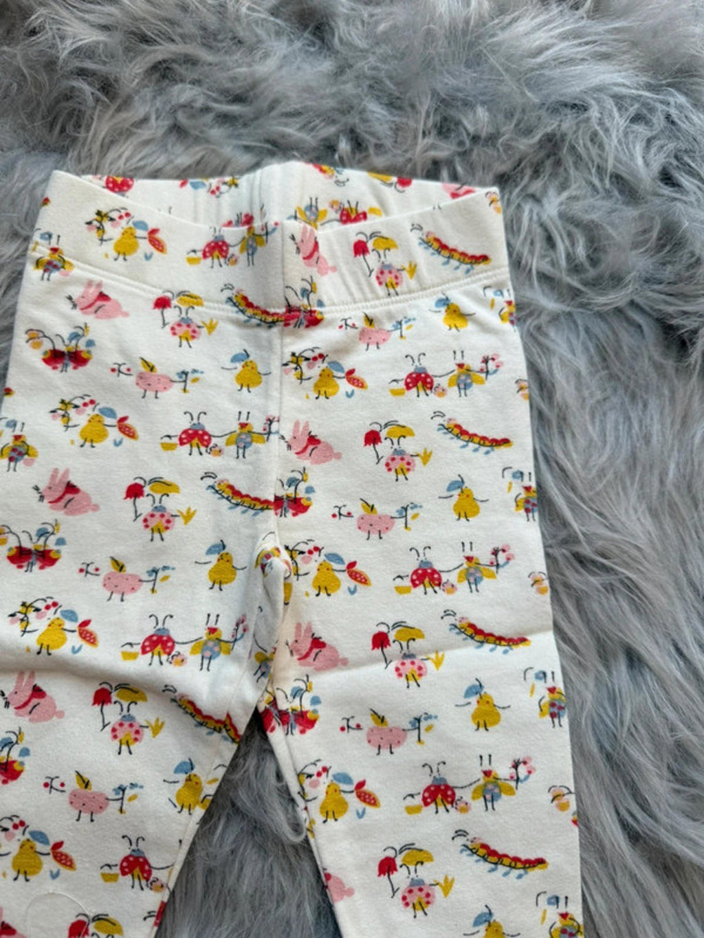 Nwot’s Ex - Boden Fruit & Animals Cream Leggings - Baby Girls 0 - 3 Months - Little Ones Preloved. Second Hand Children's & Preloved Baby, Kids, Girls & Boys Clothes. UK online