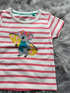 Nwot’s Ex - Boden Summer Surfing Koala Top - Girls 12 - 18 Months - Little Ones Preloved. Second Hand Children's & Preloved Baby, Kids, Girls & Boys Clothes. UK online