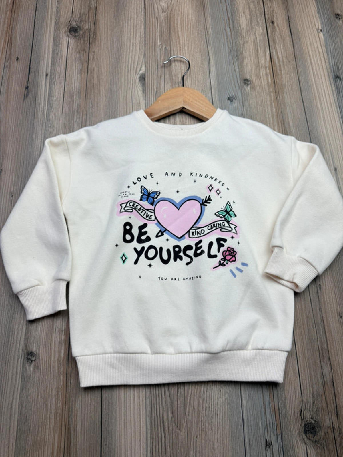 NWOT’s George ‘Be Yourself’ Jumper - Girls 2 - 3 Years - Little Ones Preloved. Second Hand Children's & Preloved Baby, Kids, Girls & Boys Clothes. UK online