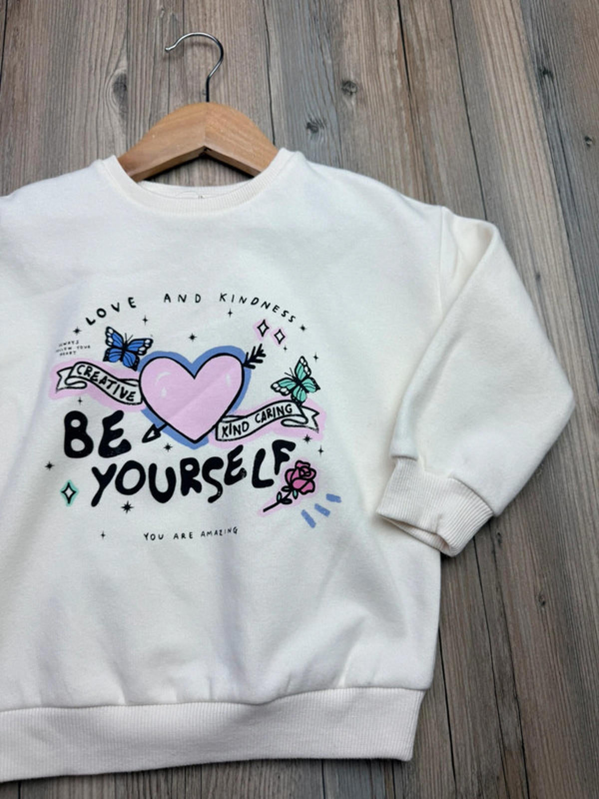 NWOT’s George ‘Be Yourself’ Jumper - Girls 2 - 3 Years - Little Ones Preloved. Second Hand Children's & Preloved Baby, Kids, Girls & Boys Clothes. UK online
