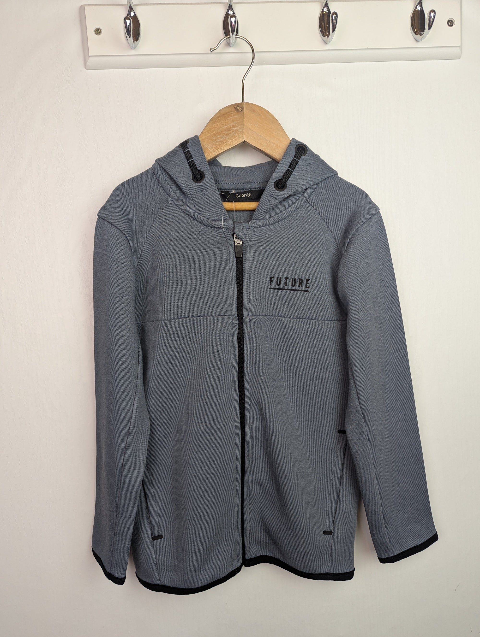 NWOT's George Blue Zip Hoodie - Boys 5 - 6 Years - Little Ones Preloved. Second Hand Children's & Preloved Baby, Kids, Girls & Boys Clothes. UK online