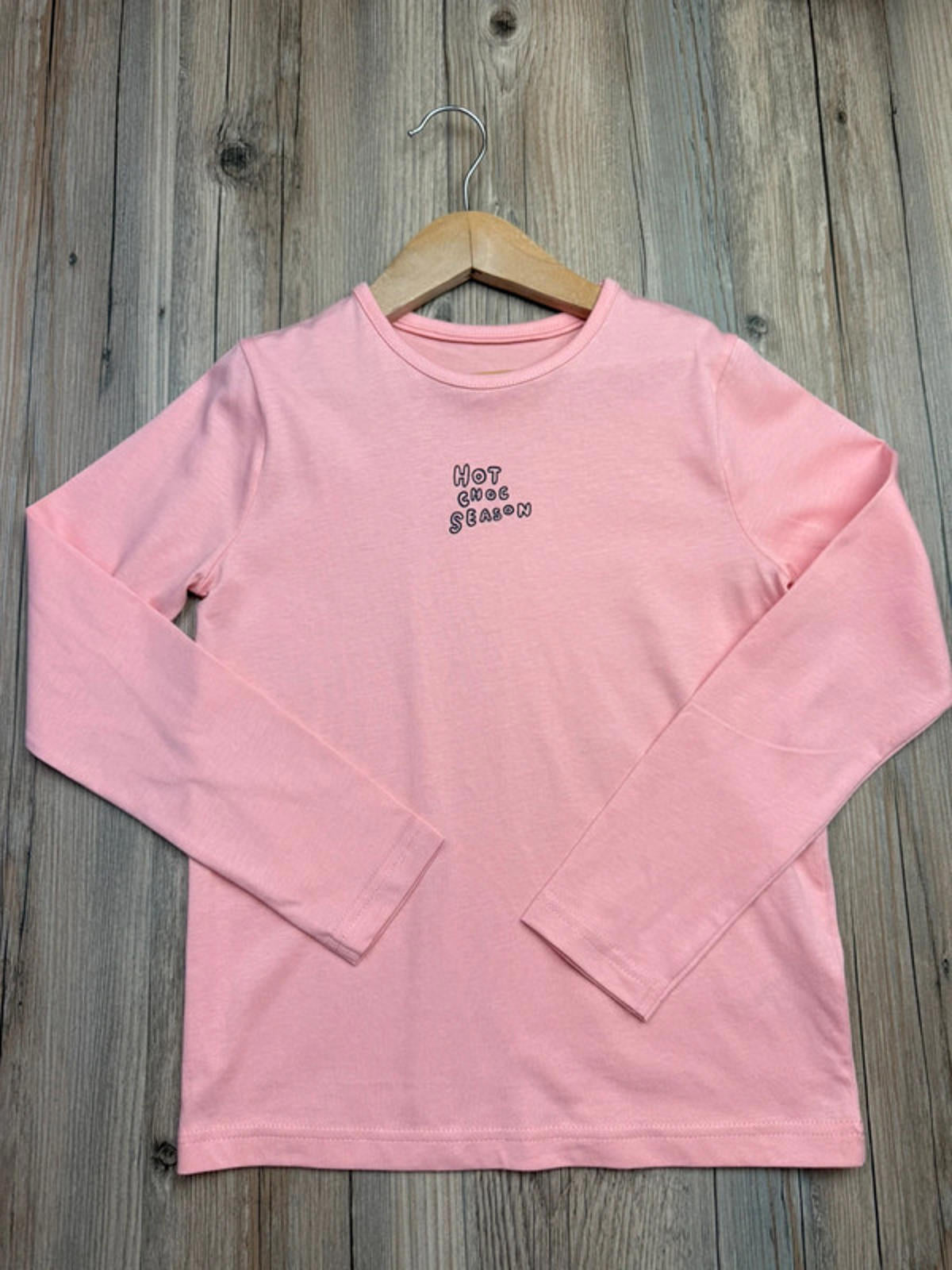 Nwot’s George ‘Hot Choc Season’ Pink Top - Girls 8 - 9 Years - Little Ones Preloved. Second Hand Children's & Preloved Baby, Kids, Girls & Boys Clothes. UK online