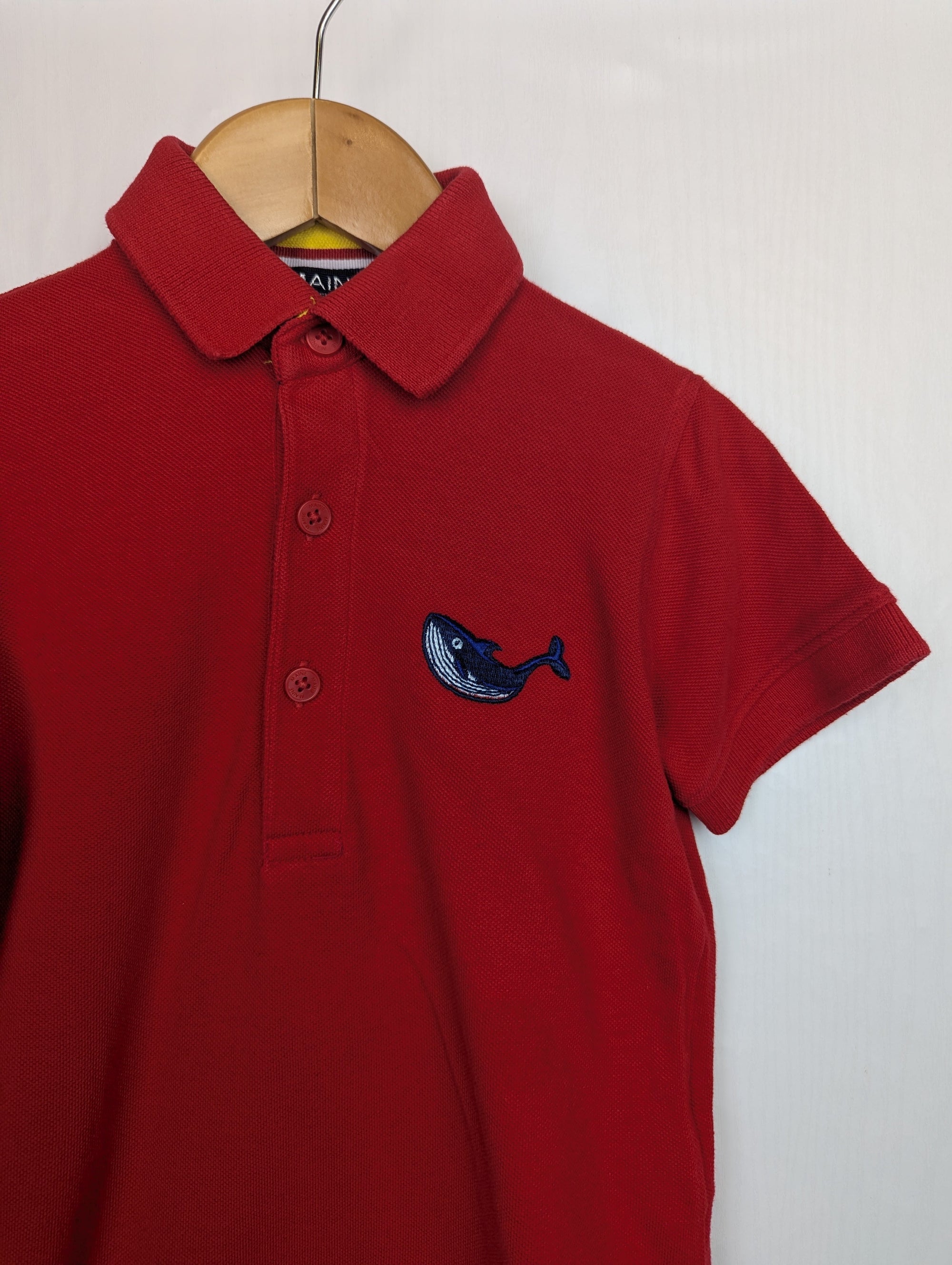 NWOT's Maine Red Polo Shirt - Boys 4 - 5 Years - Little Ones Preloved. Second Hand Children's & Preloved Baby, Kids, Girls & Boys Clothes. UK online