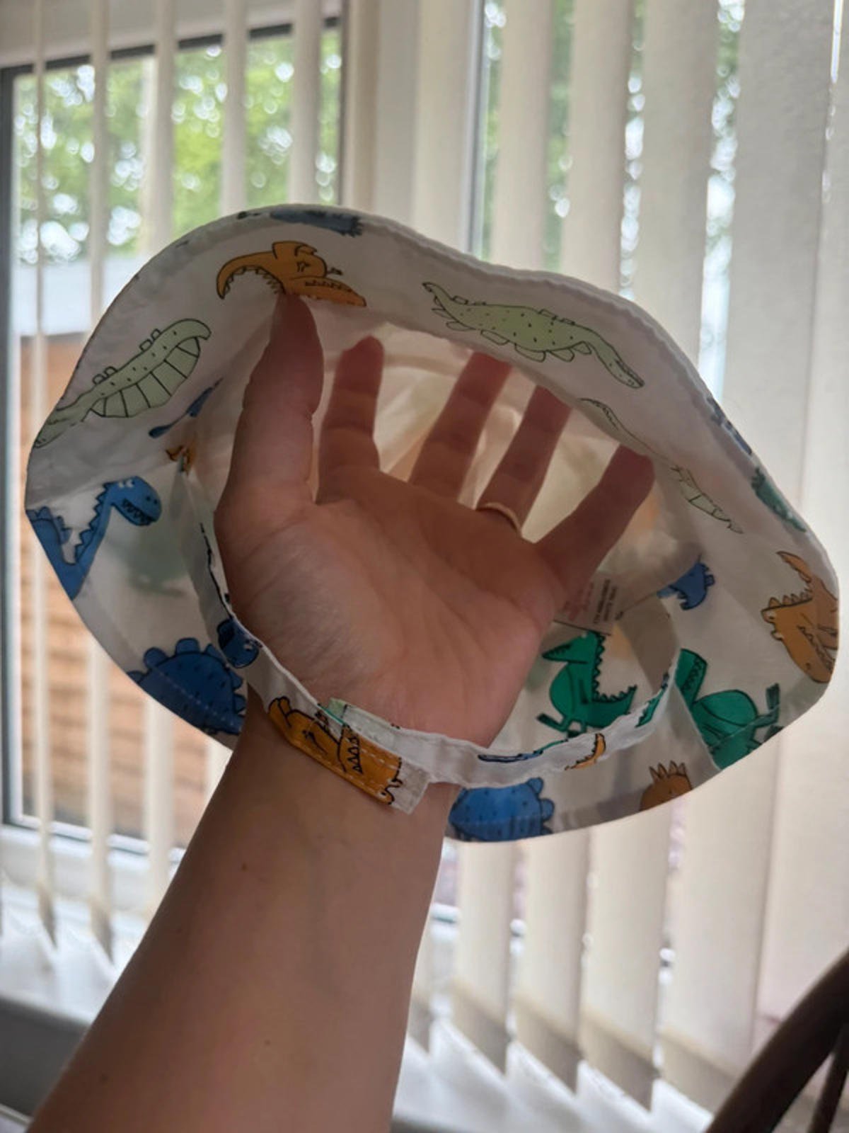 Nwot’s M&S Dinosaur Print Summer Hat - Baby Boys 6 - 12 Months - Little Ones Preloved. Second Hand Children's & Preloved Baby, Kids, Girls & Boys Clothes. UK online