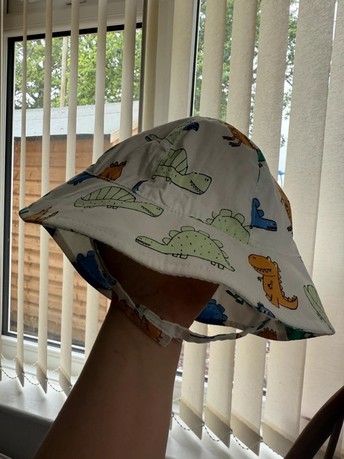 Nwot’s M&S Dinosaur Print Summer Hat - Baby Boys 6 - 12 Months - Little Ones Preloved. Second Hand Children's & Preloved Baby, Kids, Girls & Boys Clothes. UK online