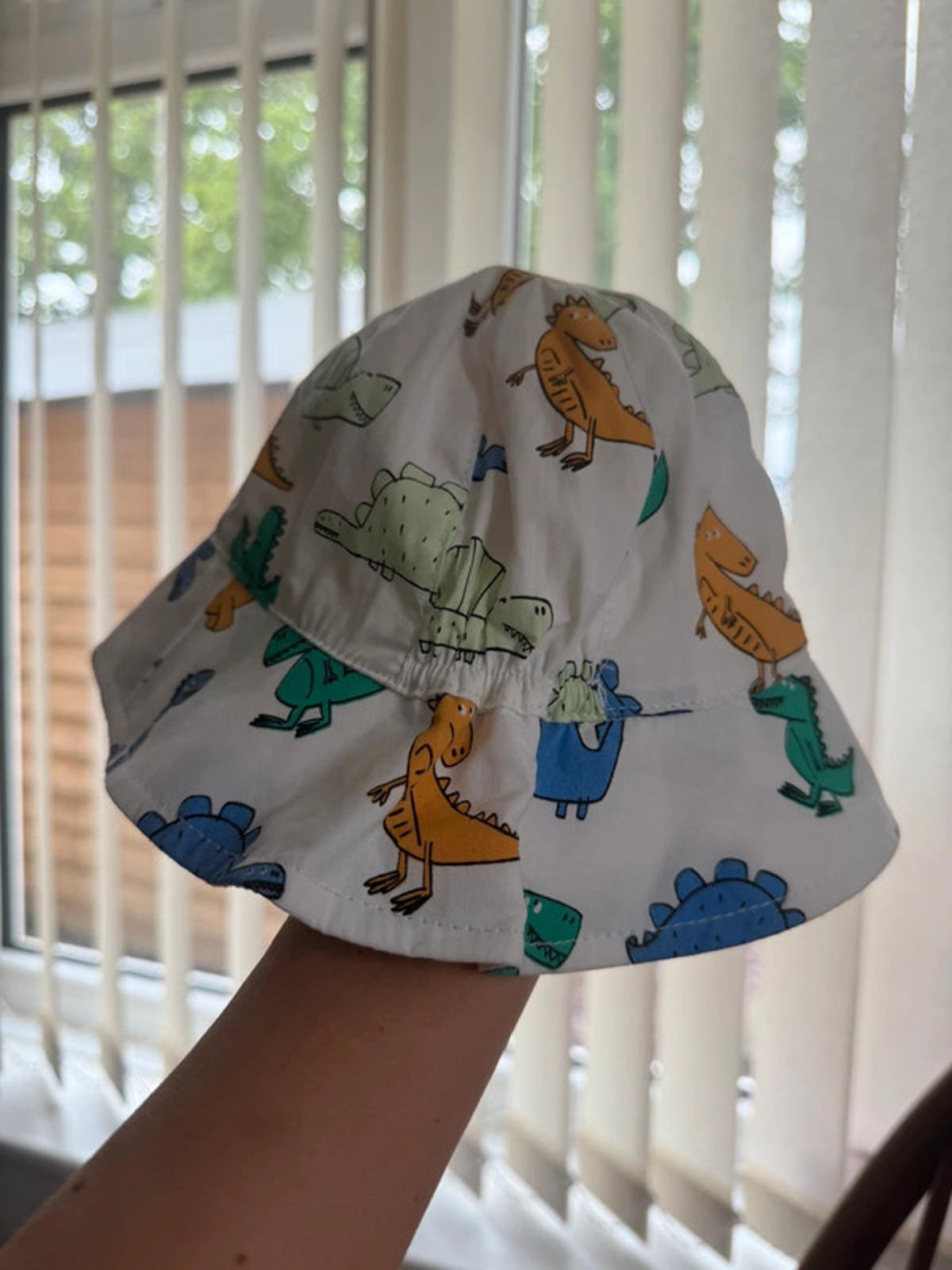 Nwot’s M&S Dinosaur Print Summer Hat - Baby Boys 6 - 12 Months - Little Ones Preloved. Second Hand Children's & Preloved Baby, Kids, Girls & Boys Clothes. UK online