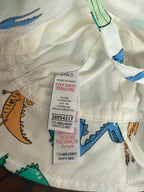 Nwot’s M&S White Dinosaur Summer Hat - Boys 3 - 6 Months - Little Ones Preloved. Second Hand Children's & Preloved Baby, Kids, Girls & Boys Clothes. UK online