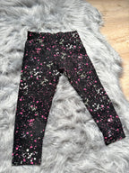 Nwot’s Next Black & Pink Paint Splatter Leggings - Girls 3 Years - Little Ones Preloved. Second Hand Children's & Preloved Baby, Kids, Girls & Boys Clothes. UK online