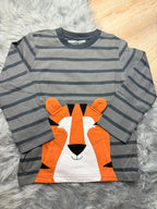 Nwot’s Next Grey Long Sleeve Tiger Top - Boys 3 - 4 Years - Little Ones Preloved. Second Hand Children's & Preloved Baby, Kids, Girls & Boys Clothes. UK online