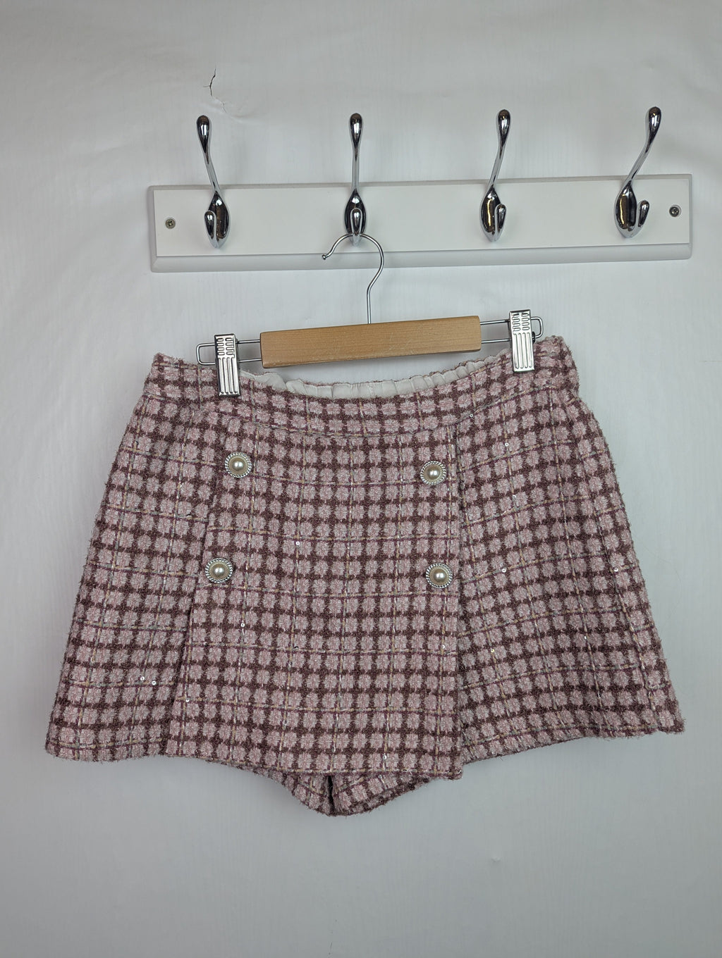 NWOT's Pink Checked Skort - Girls 11 - 12 Years - Little Ones Preloved. Second Hand Children's & Preloved Baby, Kids, Girls & Boys Clothes. UK online