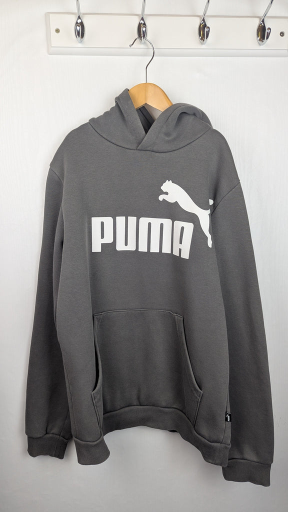 NWOT's Puma Grey Hoodie - Unisex 13-14 Years Little Ones Preloved Used, Preloved, Preworn Baby, Girls & Boys Clothes. Kids & Children's second hand Clothing UK Online. Cheap affordable. Brands including Next, Joules, Nutmeg Morrisons, TU, F&F, H&M.