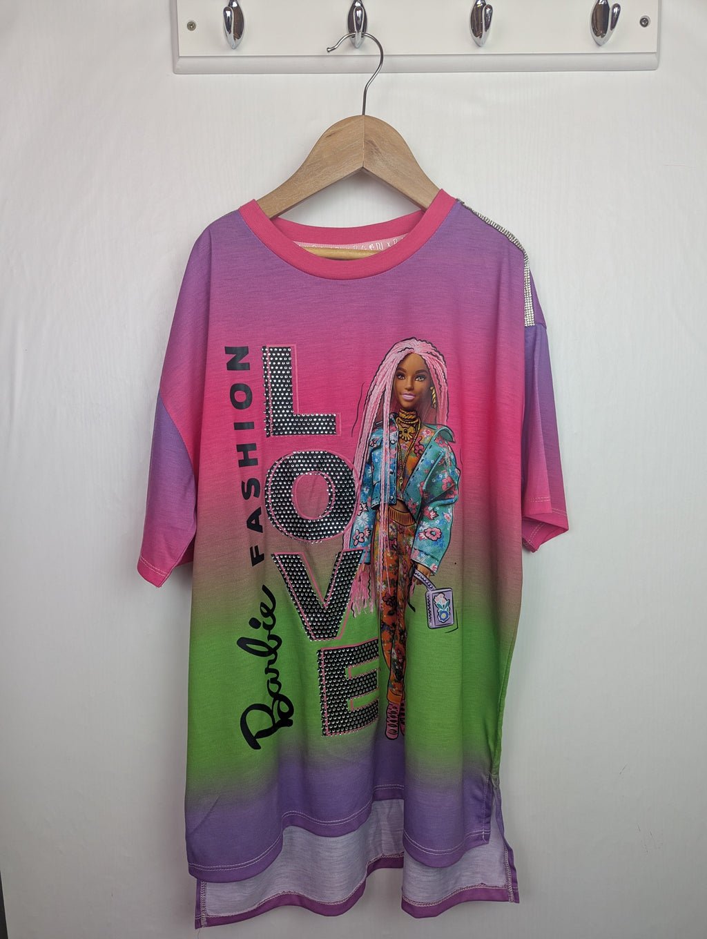 NWOT's River Island Barbie Top - Girls 11 - 12 Years - Little Ones Preloved. Second Hand Children's & Preloved Baby, Kids, Girls & Boys Clothes. UK online