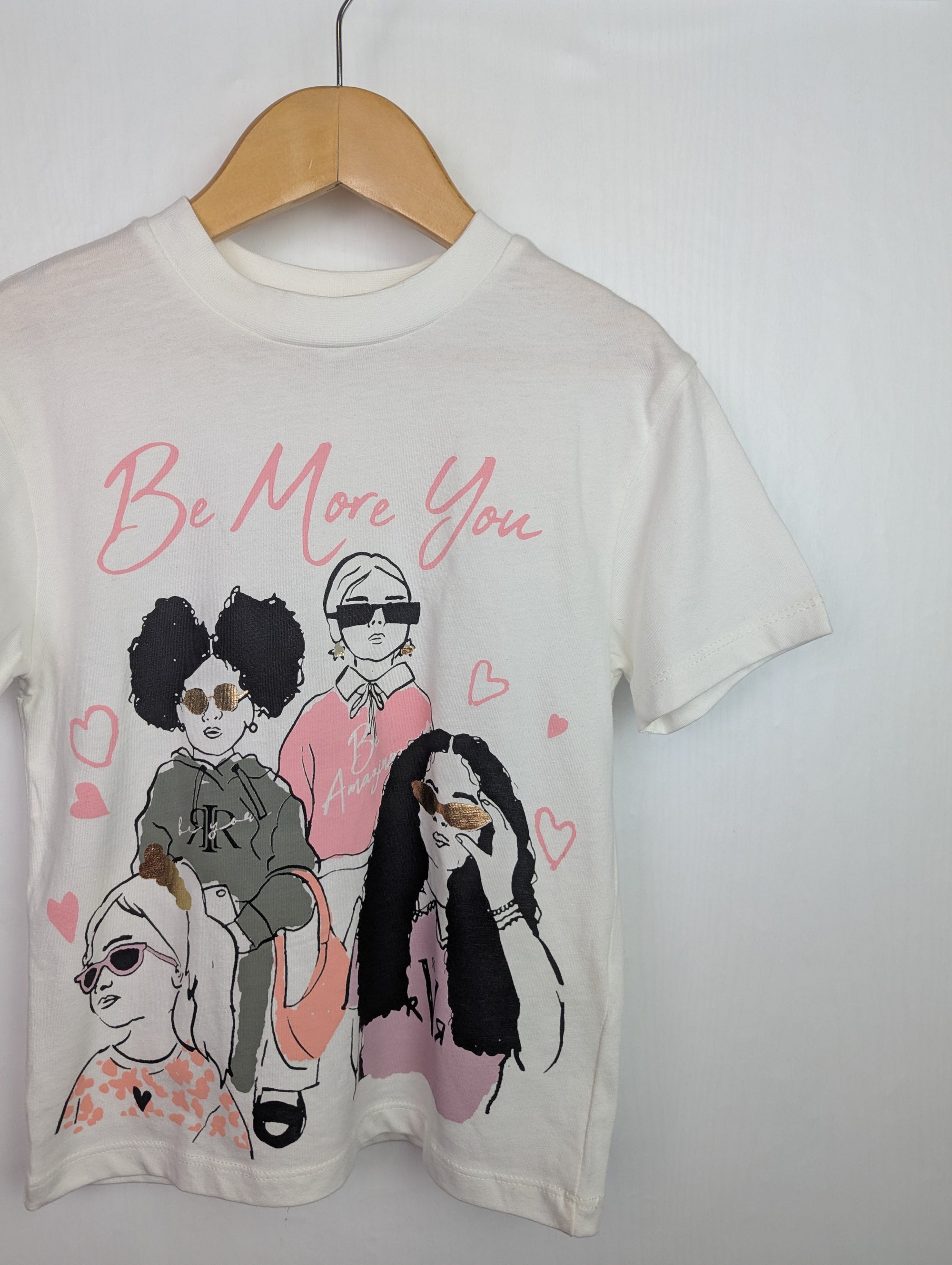 NWOT's River Island 'Be More You' Top - Girls 18 - 24 Months - Little Ones Preloved. Second Hand Children's & Preloved Baby, Kids, Girls & Boys Clothes. UK online