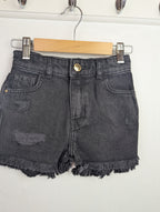 NWOT's River Island Black Denim Shorts - Girls 5 - 6 Years - Little Ones Preloved. Second Hand Children's & Preloved Baby, Kids, Girls & Boys Clothes. UK online