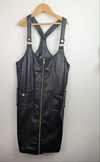 NWOT's River Island Black Pleather Dress - Girls 13 - 14 Years - Little Ones Preloved. Second Hand Children's & Preloved Baby, Kids, Girls & Boys Clothes. UK online