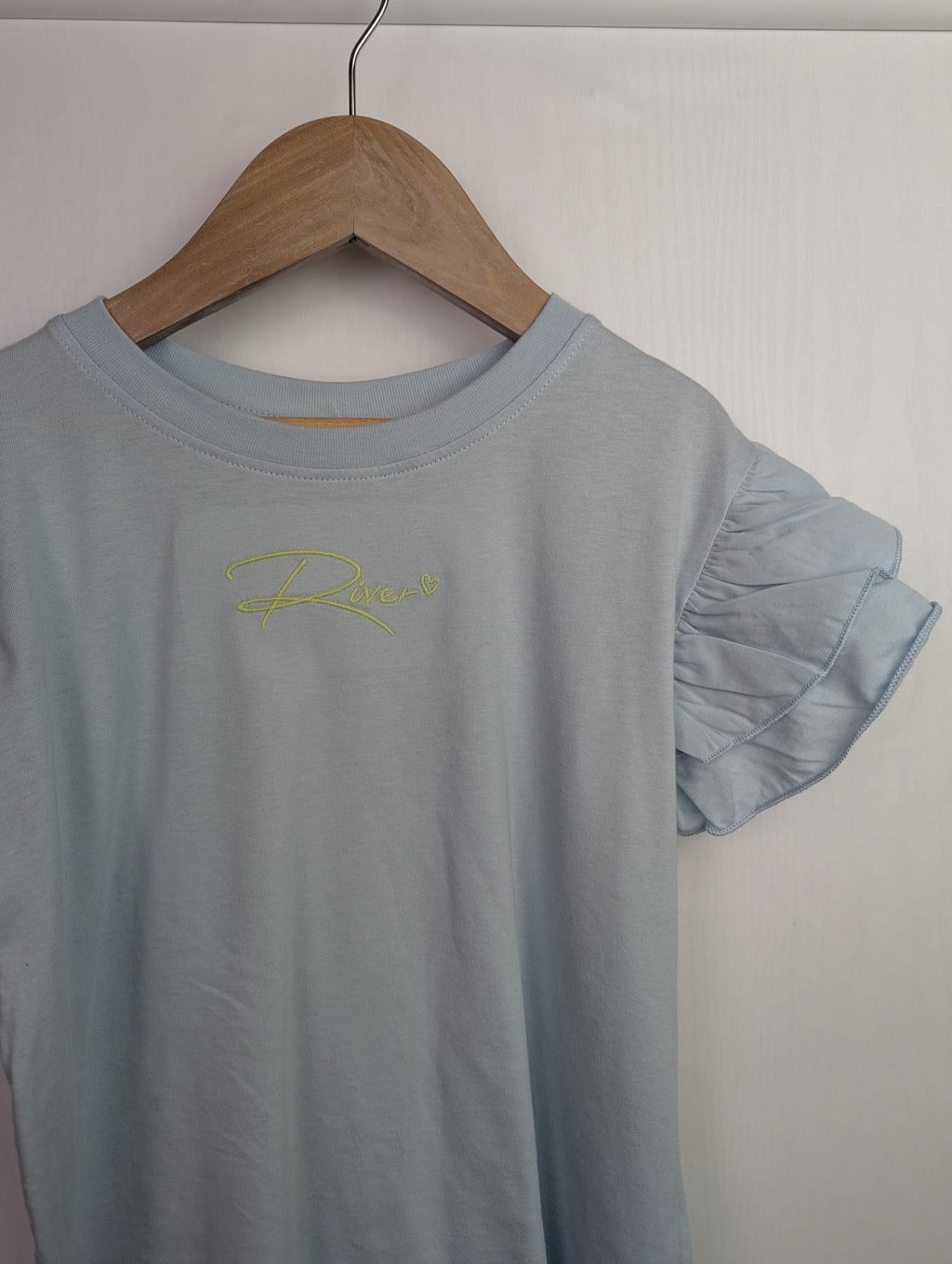 NWOT's River Island Blue Top - Girls 7 - 8 Years - Little Ones Preloved. Second Hand Children's & Preloved Baby, Kids, Girls & Boys Clothes. UK online