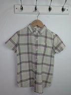 NWOT's River Island Brown/Green Check Shirt - Boys 5 - 6 Years - Little Ones Preloved. Second Hand Children's & Preloved Baby, Kids, Girls & Boys Clothes. UK online
