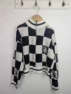 NWOT's River Island Check Jumper - Girls 9 - 10 Years - Little Ones Preloved. Second Hand Children's & Preloved Baby, Kids, Girls & Boys Clothes. UK online