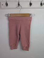 NWOT's River Island Cotton Pink Knit Leggings - Girls 0 - 3 Months - Little Ones Preloved. Second Hand Children's & Preloved Baby, Kids, Girls & Boys Clothes. UK online