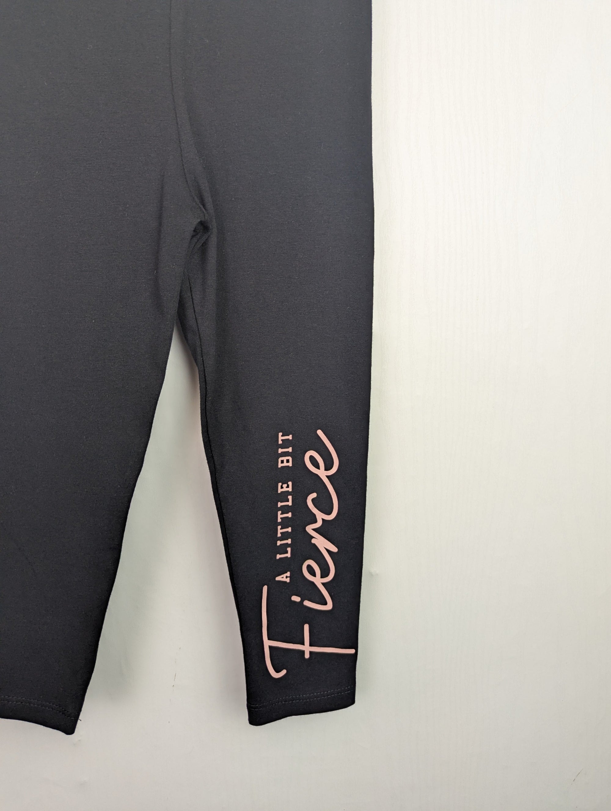 NWOT's River Island 'Fierce' Leggings - Girls 2 - 3 Years - Little Ones Preloved. Second Hand Children's & Preloved Baby, Kids, Girls & Boys Clothes. UK online