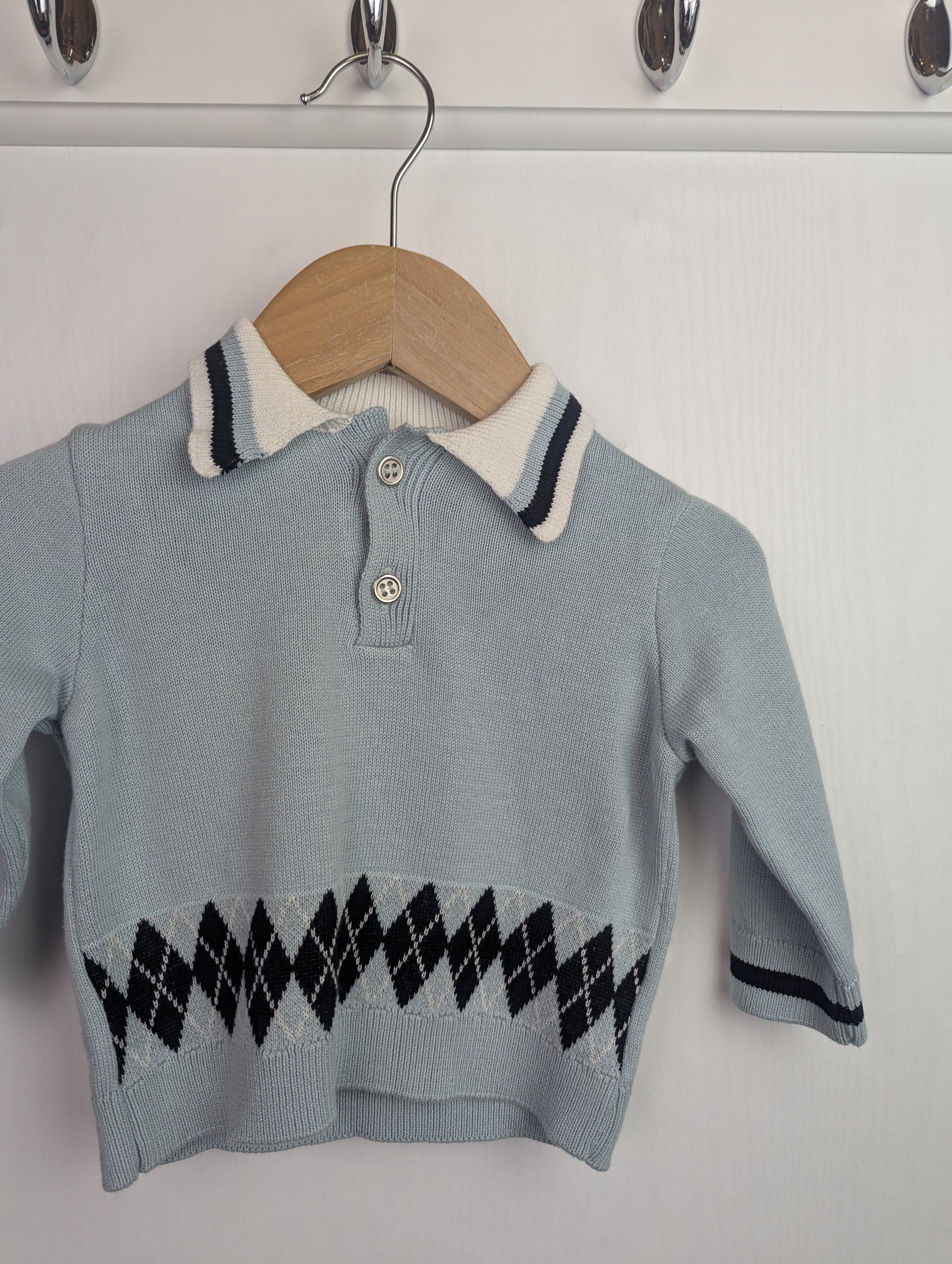 NWOT's River Island Knit Jumper - Boys 3 - 6 Months - Little Ones Preloved. Second Hand Children's & Preloved Baby, Kids, Girls & Boys Clothes. UK online