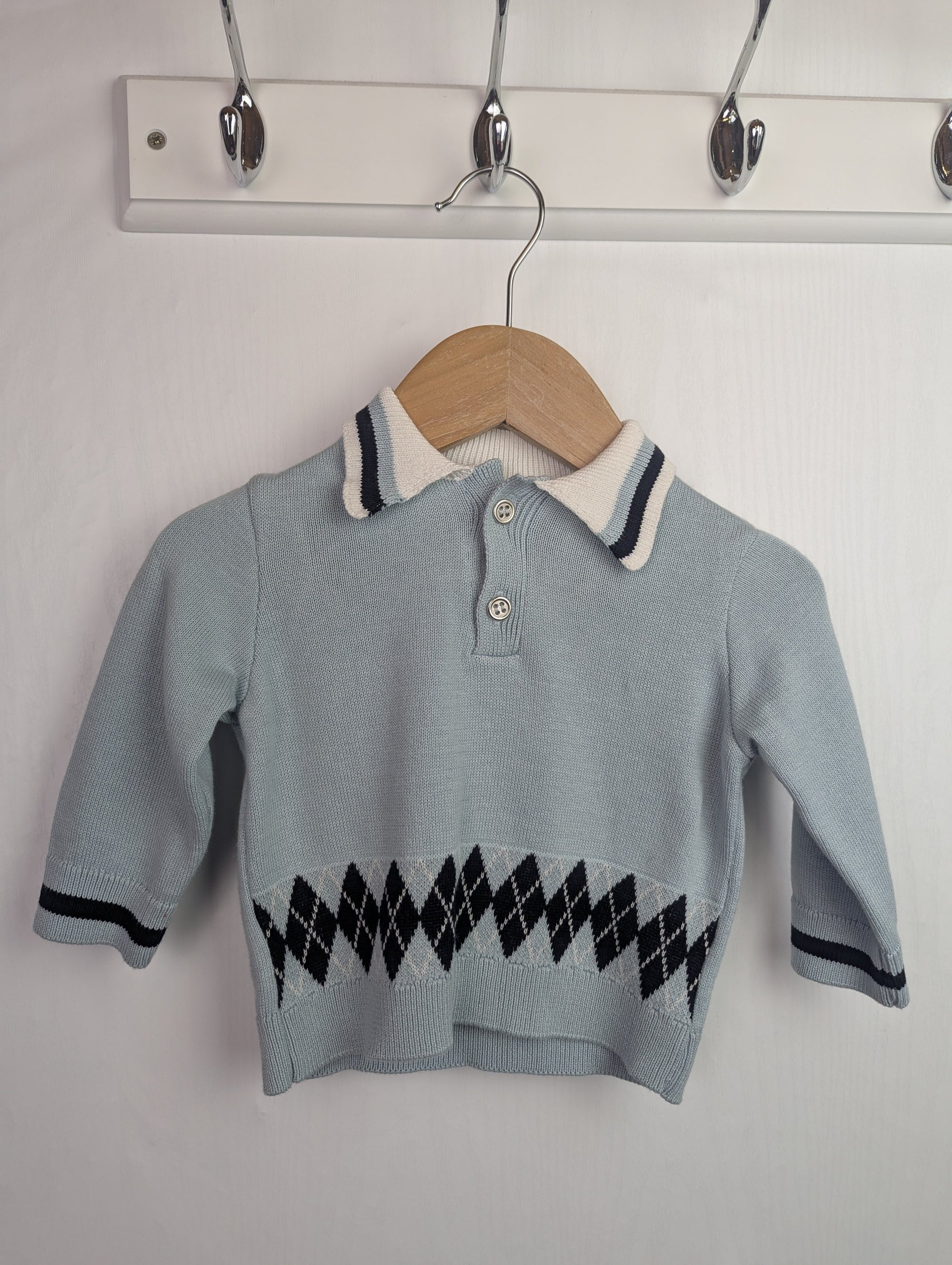 NWOT's River Island Knit Jumper - Boys 3 - 6 Months - Little Ones Preloved. Second Hand Children's & Preloved Baby, Kids, Girls & Boys Clothes. UK online