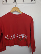 NWOT's River Island 'Love Yourself' Jumper - Girls 11 - 12 Years - Little Ones Preloved. Second Hand Children's & Preloved Baby, Kids, Girls & Boys Clothes. UK online
