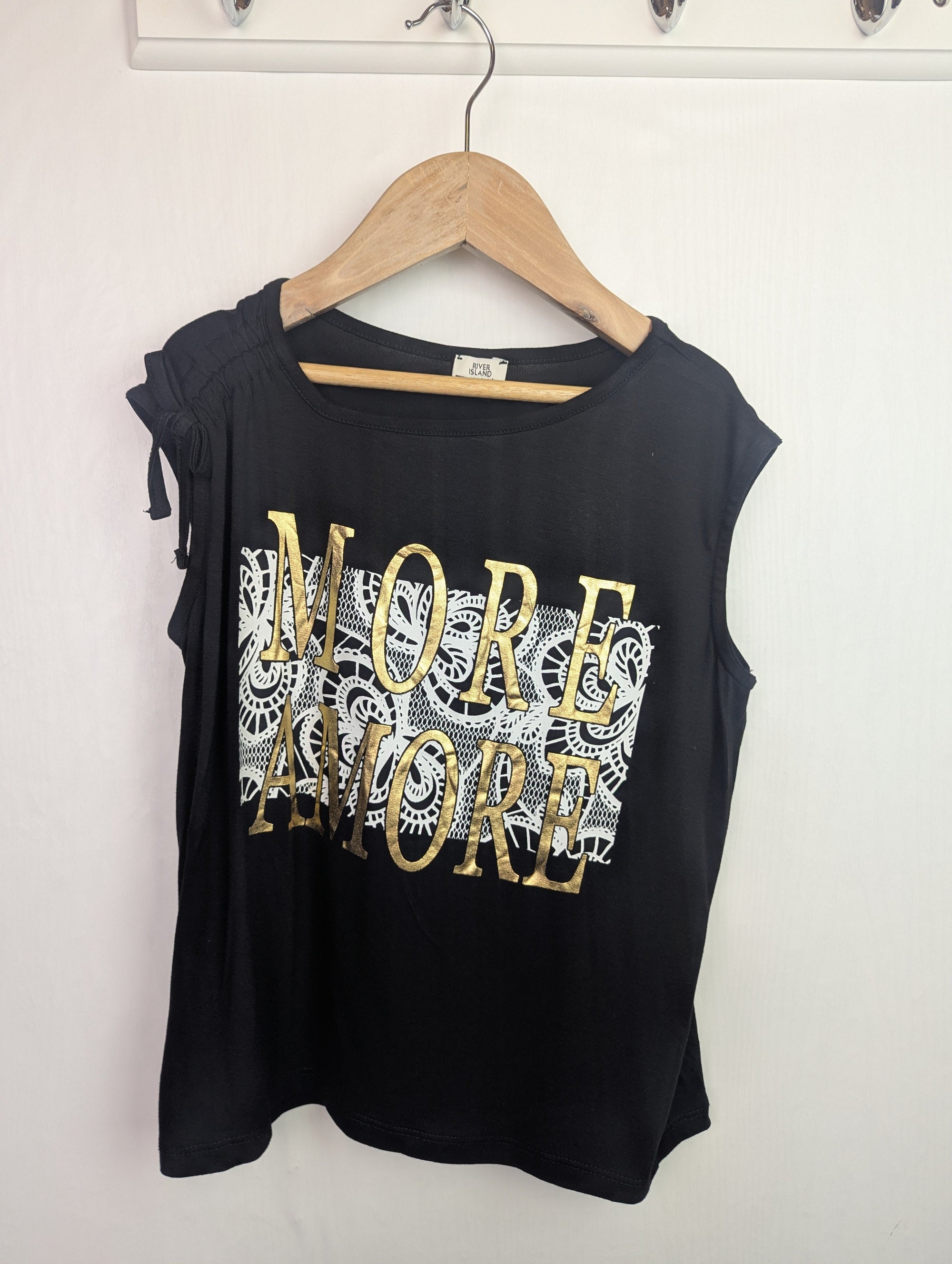 NWOT's River Island More Amore Top - Girls 11 - 12 Years - Little Ones Preloved. Second Hand Children's & Preloved Baby, Kids, Girls & Boys Clothes. UK online