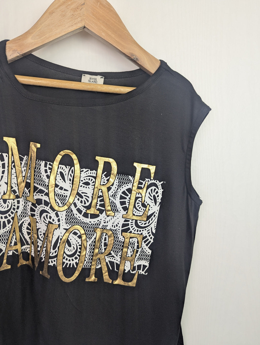 NWOT's River Island More Amore Top - Girls 11 - 12 Years - Little Ones Preloved. Second Hand Children's & Preloved Baby, Kids, Girls & Boys Clothes. UK online