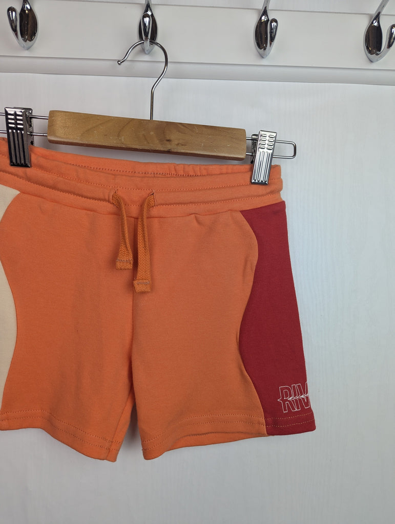 NWOT's River Island Orange Shorts - Boys 3-4 Years Little Ones Preloved Used, Preloved, Preworn Baby, Girls & Boys Clothes. Kids & Children's second hand Clothing UK Online. Cheap affordable. Brands including Next, Joules, Nutmeg Morrisons, TU, F&F, H&M.