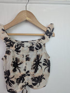 NWOT's River Island Palm Trees Top - Girls 9 - 10 Years - Little Ones Preloved. Second Hand Children's & Preloved Baby, Kids, Girls & Boys Clothes. UK online