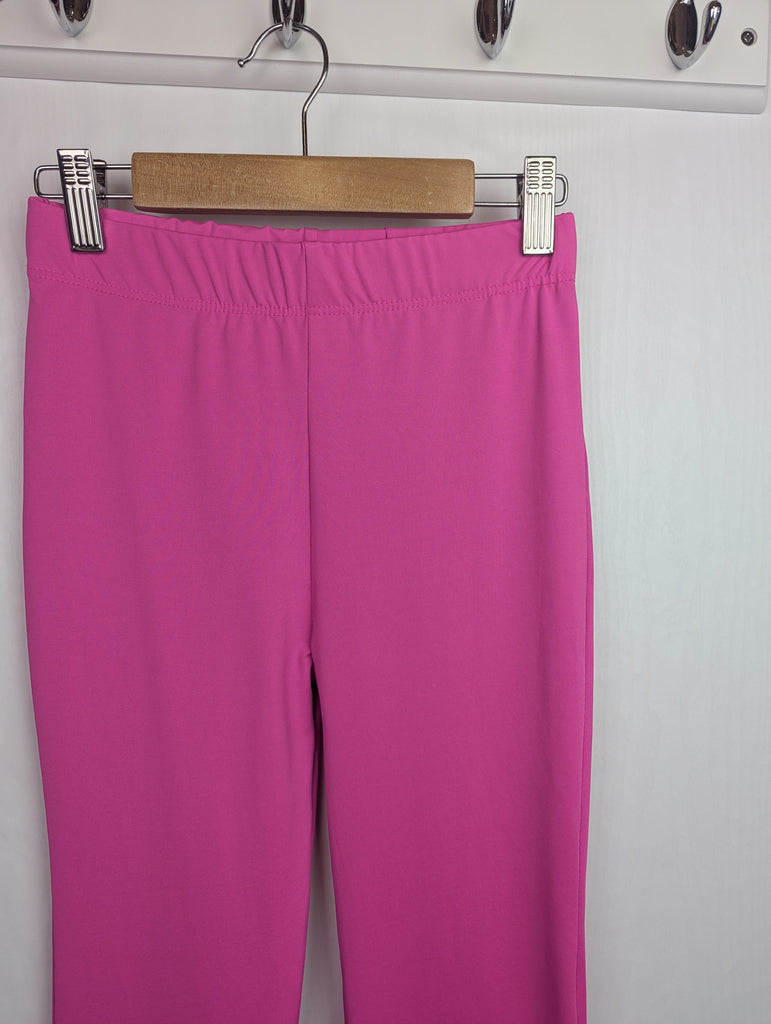 NWOT's River Island Pink Flared Leggings - Girls 9-10 Years Little Ones Preloved Used, Preloved, Preworn Baby, Girls & Boys Clothes. Kids & Children's second hand Clothing UK Online. Cheap affordable. Brands including Next, Joules, Nutmeg Morrisons, TU, F&F, H&M.