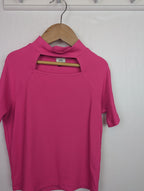 NWOT's River Island Pink Ribbed Top - Girls 11 - 12 Years - Little Ones Preloved. Second Hand Children's & Preloved Baby, Kids, Girls & Boys Clothes. UK online
