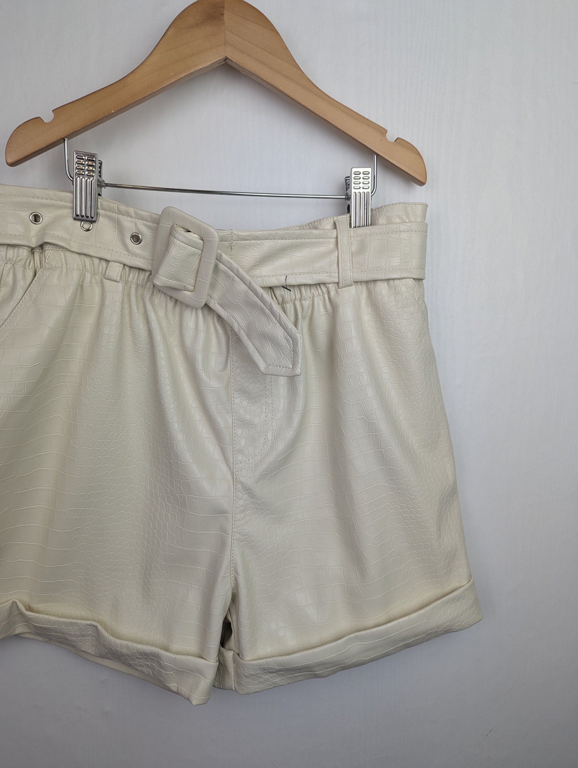 NWOT's River Island Pleather Shorts - Girls 11 - 12 Years - Little Ones Preloved. Second Hand Children's & Preloved Baby, Kids, Girls & Boys Clothes. UK online
