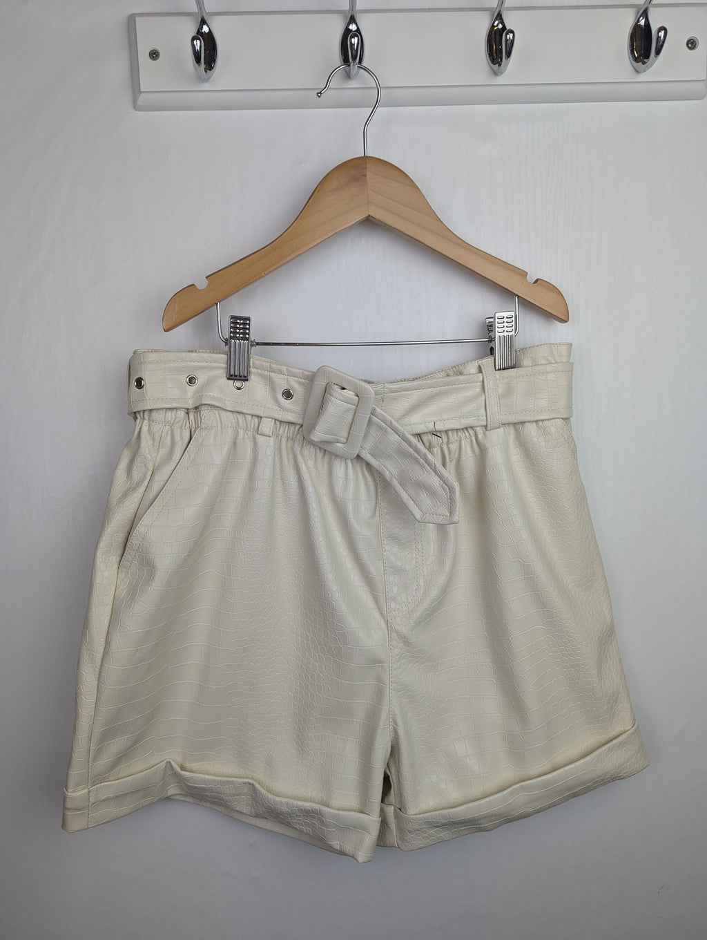 NWOT's River Island Pleather Shorts - Girls 11 - 12 Years - Little Ones Preloved. Second Hand Children's & Preloved Baby, Kids, Girls & Boys Clothes. UK online