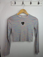 NWOT's River Island Ribbed Multi Top - Girls 13 - 14 Years - Little Ones Preloved. Second Hand Children's & Preloved Baby, Kids, Girls & Boys Clothes. UK online