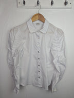 NWOT's River Island Ruffle Sleeve Shirt - Girls 11 - 12 Years - Little Ones Preloved. Second Hand Children's & Preloved Baby, Kids, Girls & Boys Clothes. UK online