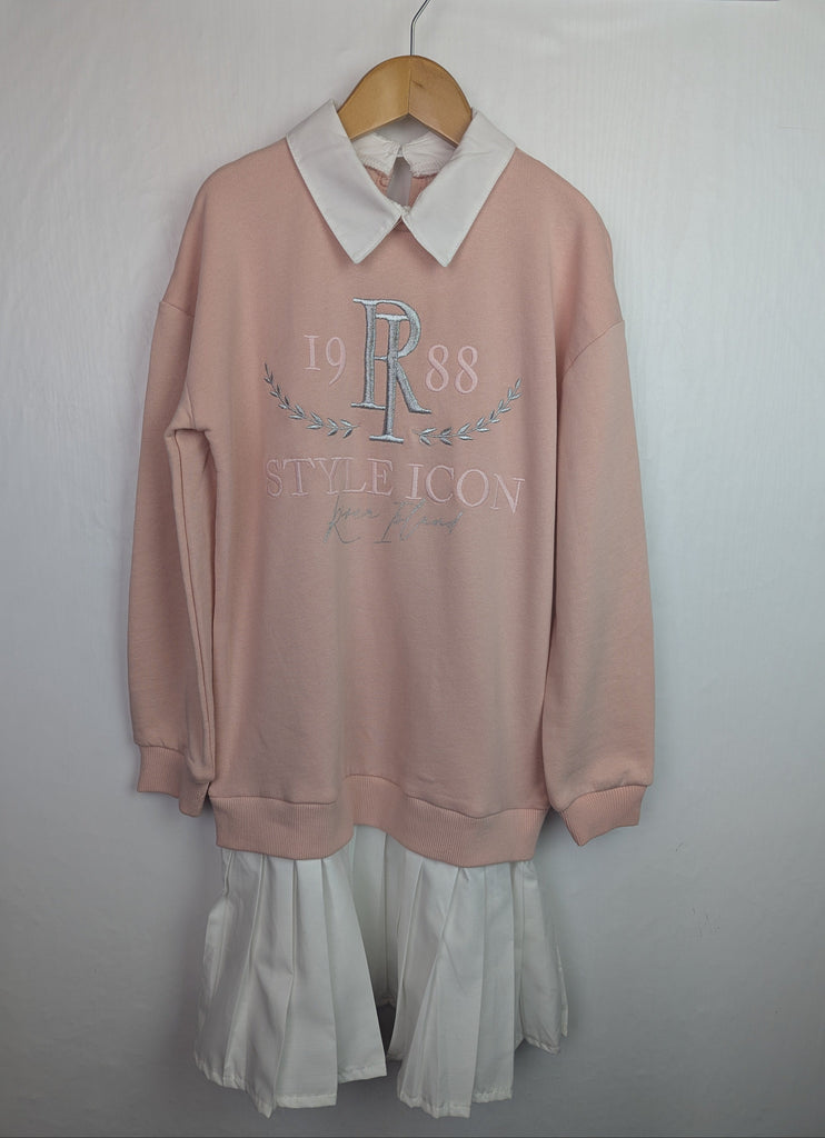 NWOT's River Island Shirt Dress - Girls 7-8 Years Little Ones Preloved Used, Preloved, Preworn Baby, Girls & Boys Clothes. Kids & Children's second hand Clothing UK Online. Cheap affordable. Brands including Next, Joules, Nutmeg Morrisons, TU, F&F, H&M.