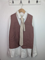 NWOT's River Island Suit Shirt, Tie & Waistcoat - Boys 12 Years - Little Ones Preloved. Second Hand Children's & Preloved Baby, Kids, Girls & Boys Clothes. UK online
