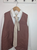 NWOT's River Island Suit Shirt, Tie & Waistcoat - Boys 12 Years - Little Ones Preloved. Second Hand Children's & Preloved Baby, Kids, Girls & Boys Clothes. UK online