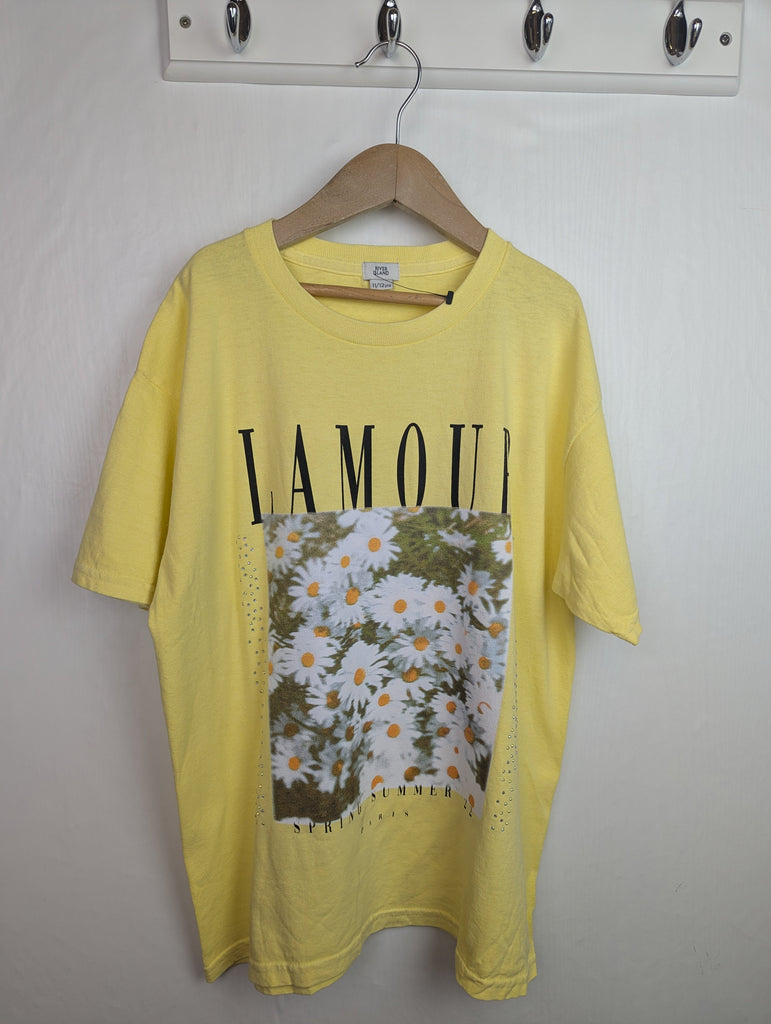 NWOT's River Island Yellow Floral Top - Girls 11-12 Years Little Ones Preloved Used, Preloved, Preworn Baby, Girls & Boys Clothes. Kids & Children's second hand Clothing UK Online. Cheap affordable. Brands including Next, Joules, Nutmeg Morrisons, TU, F&F, H&M.