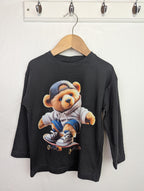 NWOT's TU Skater Bear Top - Boys 3 - 4 Years - Little Ones Preloved. Second Hand Children's & Preloved Baby, Kids, Girls & Boys Clothes. UK online