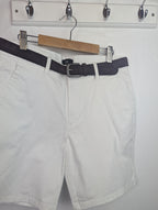 NWOT's White Denim Shorts - Mens size 28'' - Little Ones Preloved. Second Hand Children's & Preloved Baby, Kids, Girls & Boys Clothes. UK online