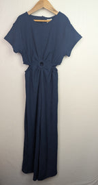 NWOT's Zara Navy Cut - Out Jumpsuit - Girls 10 Years - Little Ones Preloved. Second Hand Children's & Preloved Baby, Kids, Girls & Boys Clothes. UK online