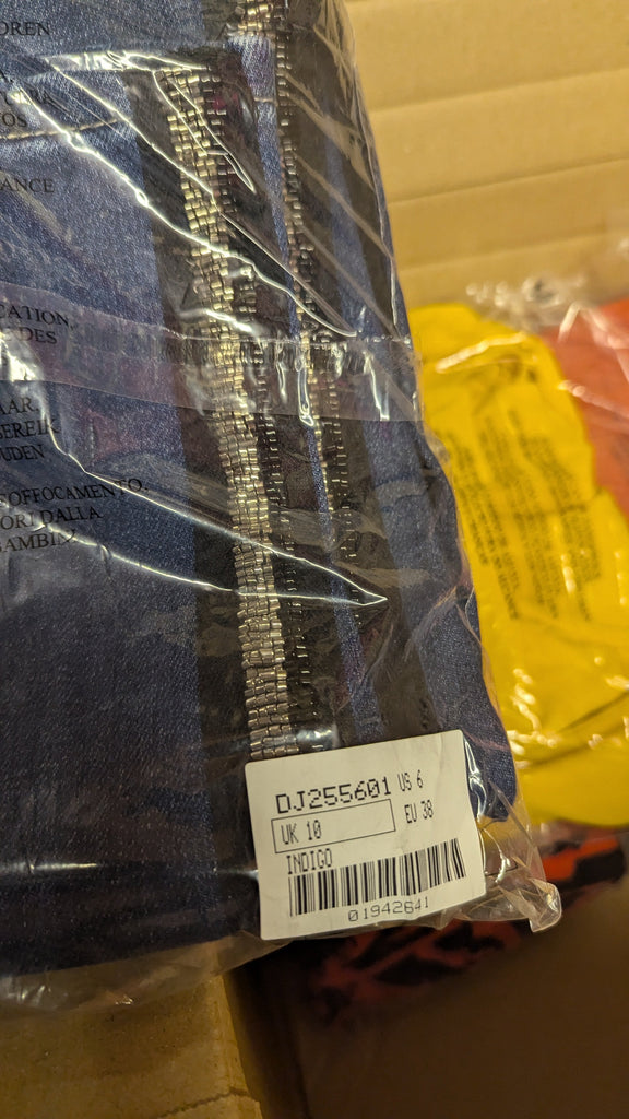 NWT's Anthology Denim Jeans with Beaded Edge - Ladies Size 10 Little Ones Preloved Used, Preloved, Preworn & Second Hand Baby, Kids & Children's Clothing UK Online. Cheap affordable. Brands including Next, Joules, Nutmeg Morrisons, TU, F&F, H&M.