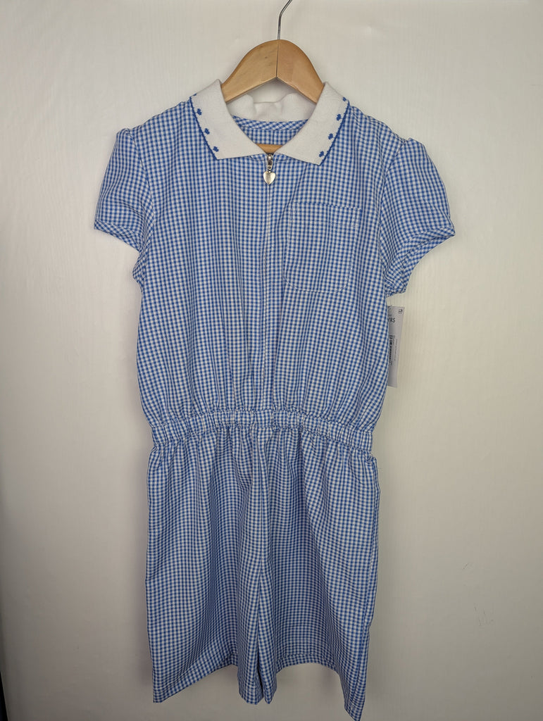 NWT's Blue Plaid Summer School Dress - Girls 9 Years Little Ones Preloved Used, Preloved, Preworn Baby, Girls & Boys Clothes. Kids & Children's second hand Clothing UK Online. Cheap affordable. Brands including Next, Joules, Nutmeg Morrisons, TU, F&F, H&M.