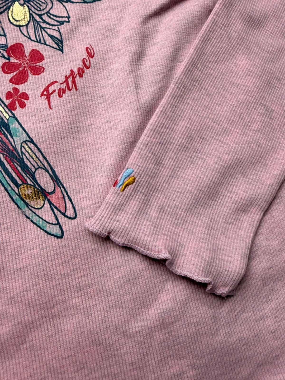 NWT’s Fatface Pink Ribbed Mosaic Bird Top - Girls 11 - 12 Years - Little Ones Preloved. Second Hand Children's & Preloved Baby, Kids, Girls & Boys Clothes. UK online