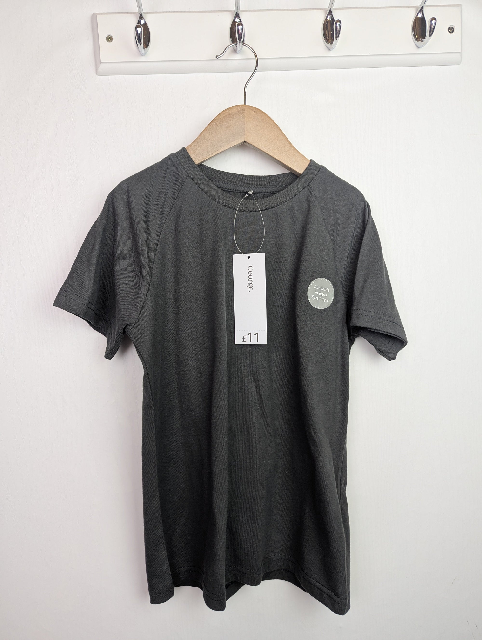NWT's George Grey Top - Boys 8 - 9 Years - Little Ones Preloved. Second Hand Children's & Preloved Baby, Kids, Girls & Boys Clothes. UK online