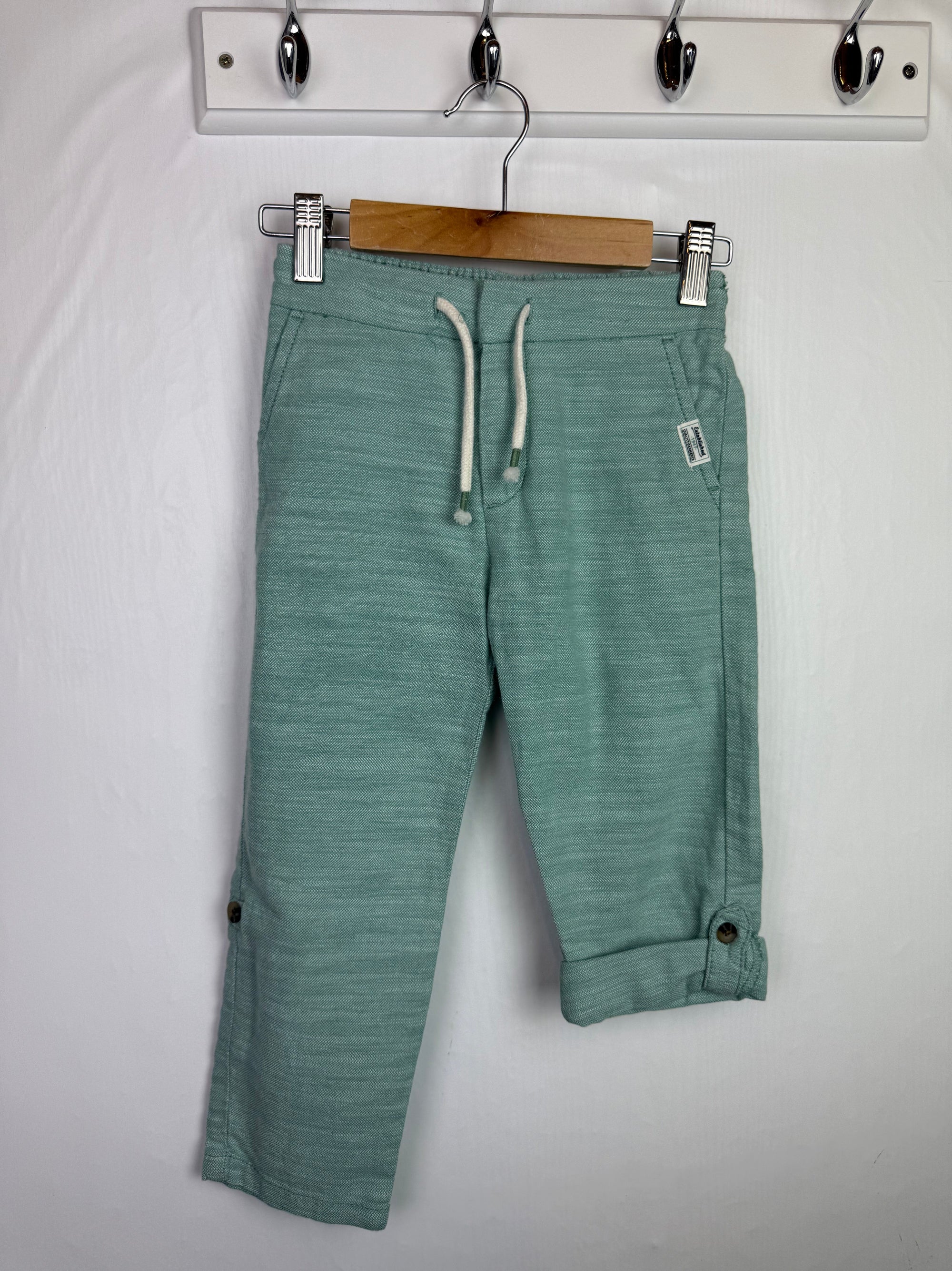 NWT's H&M Cotton Trousers - Boys 3 - 4 Years - Little Ones Preloved. Second Hand Children's & Preloved Baby, Kids, Girls & Boys Clothes. UK online